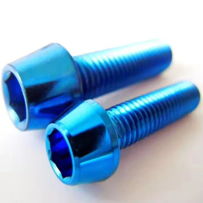 Hexagon socket titanium screws